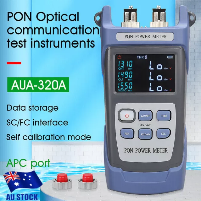 TM581 PON Power Meter SC/APC Optical Fiber Tester ONT/OLT 1310nm/1490nm/1550nm