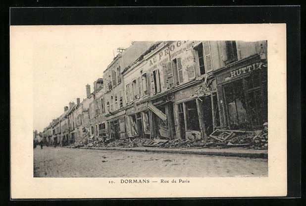 CPA Dormans, Rue de Paris