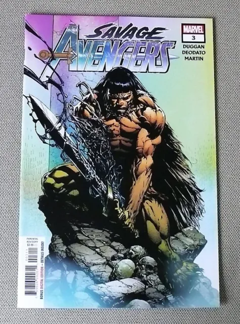 Savage Avengers #3 (Marvel 2019) 1st Printing; Conan; Punisher; Wolverine; NM-