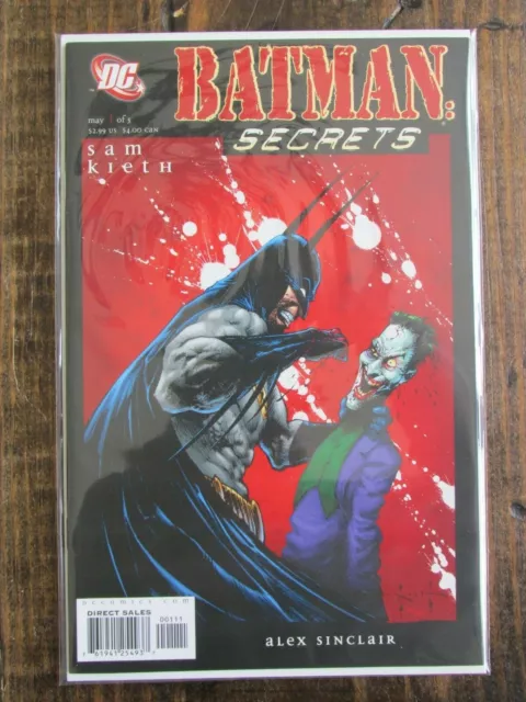 DC 2006 BATMAN SECRETS Comic Book Issue # 1 First Issue of 5 Part Series