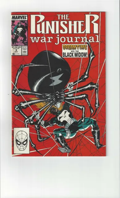 Marvel Comics The Punisher War Journal Vol. 1 No.  9 October  1989 $1.50 USA