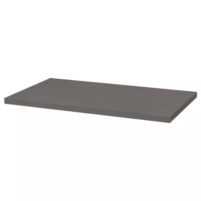 IKEA OLOV/LINNMON Desk, 100x60 cm, Dark Grey/Black 