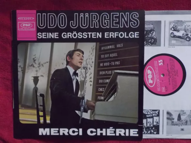 Udo Jürgens - Seine größten Erfolge   Merci Cherie   Top German Pop LP