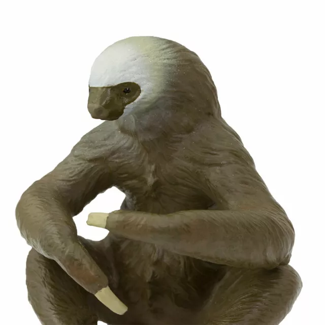 Safari Ltd Two-Toed Sloth Toy #100117 Wild Safari Wildlife Collection Brand New