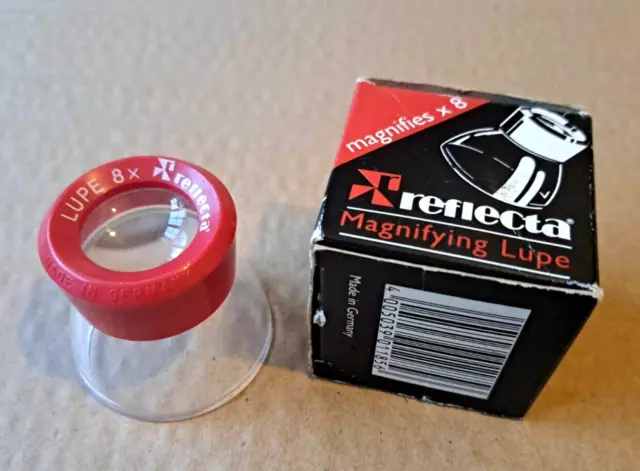 Reflecta German 8 X Loupe Lupe Magnifier