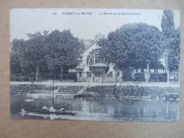 Cpa Nogent Sur Marne (94) La Marne Et Le Casino Tanton