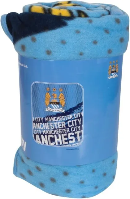 Manta de lana del Manchester City