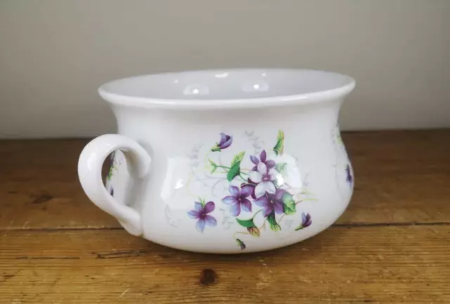 Vintage Floral Portmeirion Chamber Pot