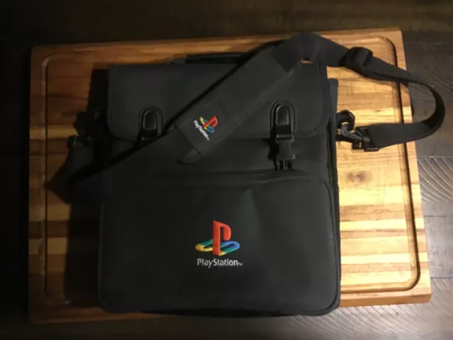 VTG Official Sony Playstation PS1 System/ Carrying Case Travel Shoulder Bag
