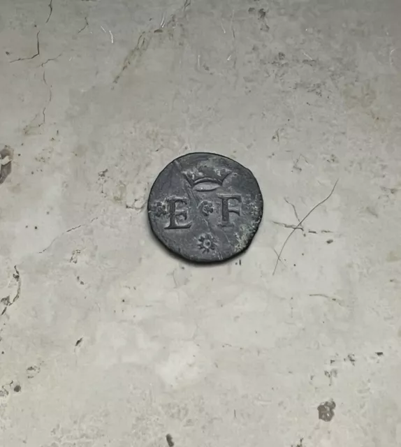 Moneta Savoia Quarto Di Soldo - Emanuele Filiberto - Rara - Ottima