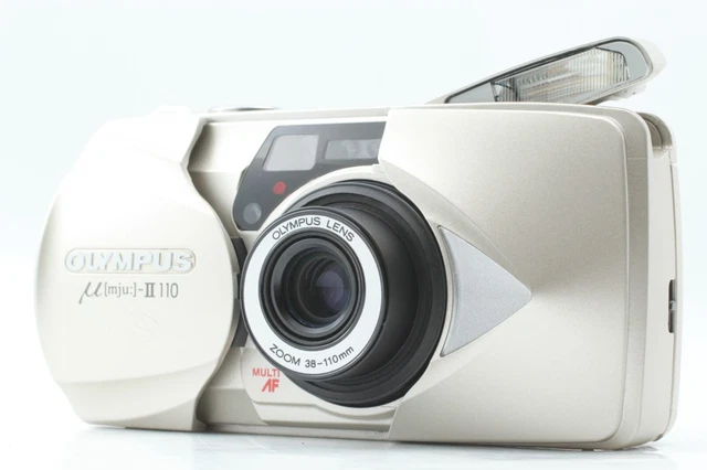 ALL Works [MINT] Olympus mju II 110 Point & Shoot 35mm film camera From JAPAN