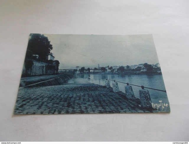 Cpa  33  Sainte Foy La Grande Gironde  Quais De La Dordogne 1934