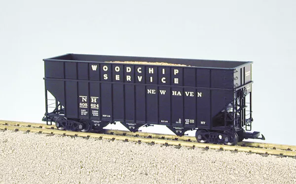 Winter Offer New USA Trains 70t 3 Bay Woodchip Hopper New Haven R14084 (Sale)