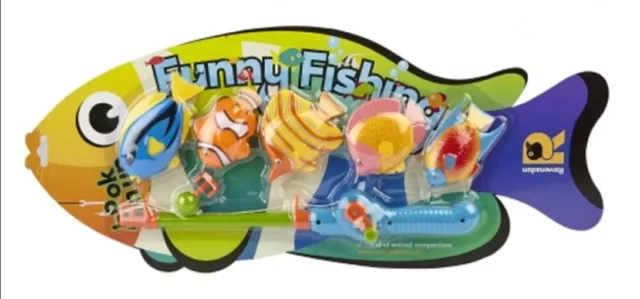 Ravensden Lustig Angeln Spiel - T062 Nemo Orange Badezeit Pool Spielzeug Fang