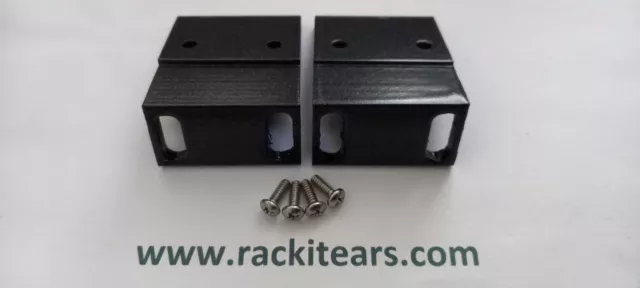 Rack ears to fit E-mu Proteus 2000 Mo Phatt with mounting screws Emu Vintage pro