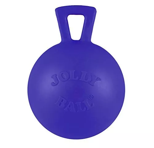 Jolly Pets Tug-n-Toss Heavy Duty Dog Toy Ball with Handle