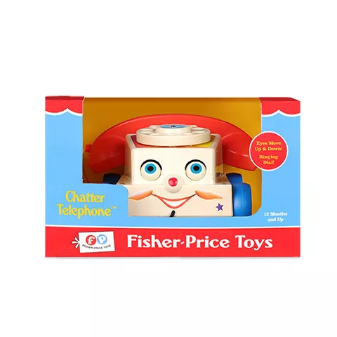 Fisher Price Classic Chatter Phone Toy with Sounds