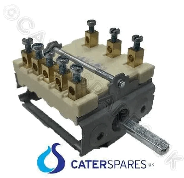 Genuine E.g.o 49.27215.746 Selector Switch 6 Positions Rotary Heat Switchs