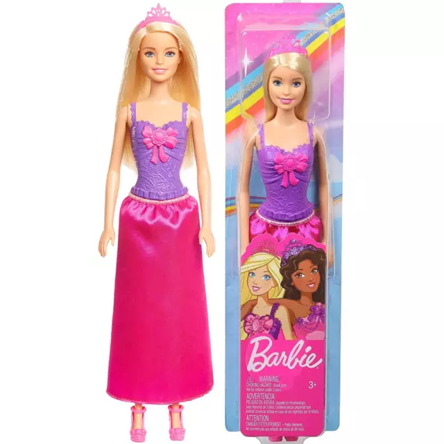 Barbie Dreamtopia Bambola Principessa Con Accessorio Giochi Bambina Gioco Mattel