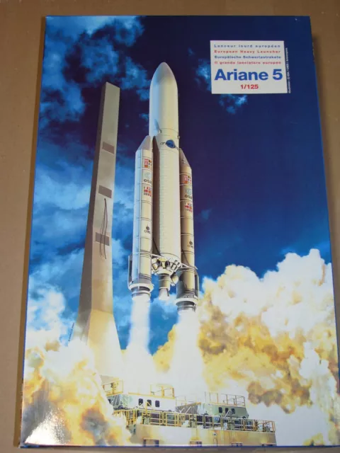 New! Mach2 LO-01 ESA Ariane 5 European Heavy Launcher - 1:125 scale model kit