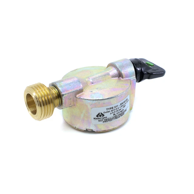 GAS BOTTLE ADAPTOR 21mm Clip On X Butane 109 Male Type 511 fits Pigtail