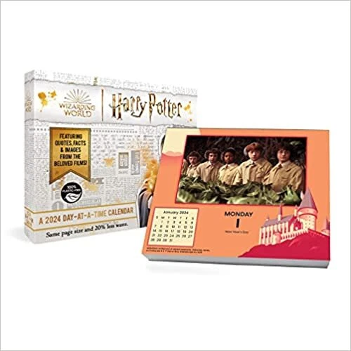 TRENDS INTERNATIONAL 2024 Harry Potter DayataTime Box Calendar w 16
