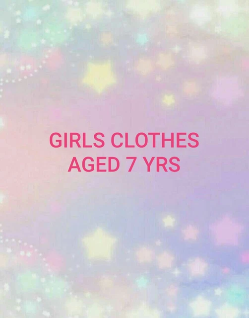 Abiti per ragazze età 7 anni fai il tuo pacchetto top abiti leggings giacche ecc.