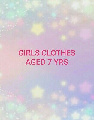 Girls Clothes Aged 7 Yrs Make Your Own Bundle Tops Dresses Leggings Jackets Etc.