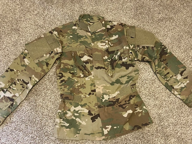 US Army USAF OCP Multicam Flight Jacket Combat Aircrew Coat Size Small Short