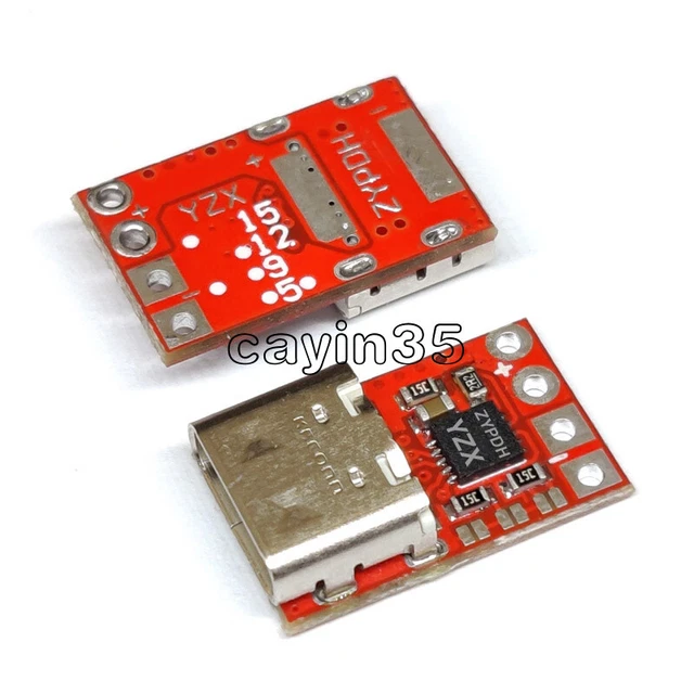 PD/QC/AFC Decoy Board — 10 Stück, Typ-C Schnelllade-Trigger-Modul Für 9V/12V/15V/20V