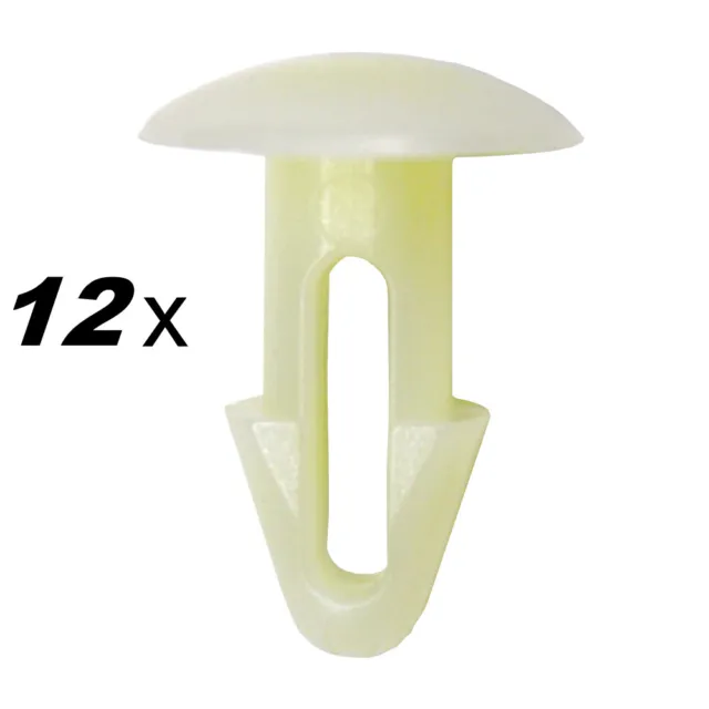 12x Door Seal Clip Retainer For Mercedes Benz R107 W108 W114 W115 W116 W123 W126