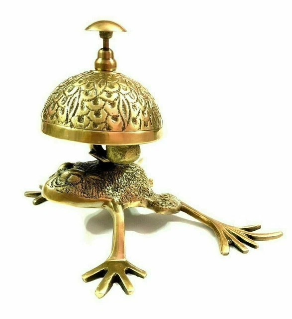 ANCIENNE CLOCHE DE table en bronze SONNAILLE EUR 25,00 - FR