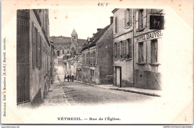 95 VETHEUIL - rue de l'eglise