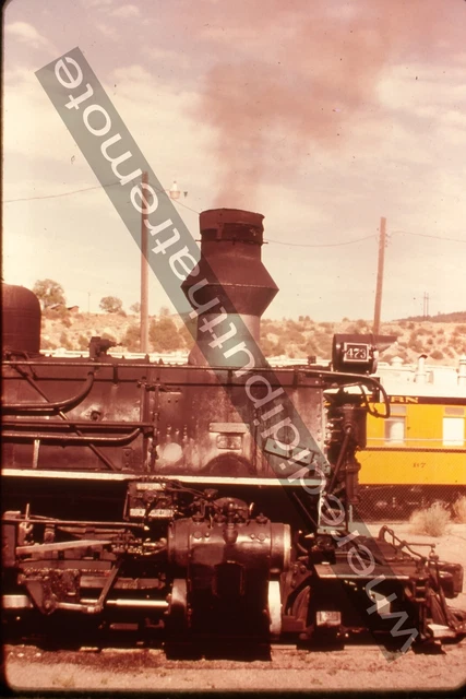 Railroad Slide Denver & Rio Grande Western D&RGW 473 by D. Weber Duplicate #41