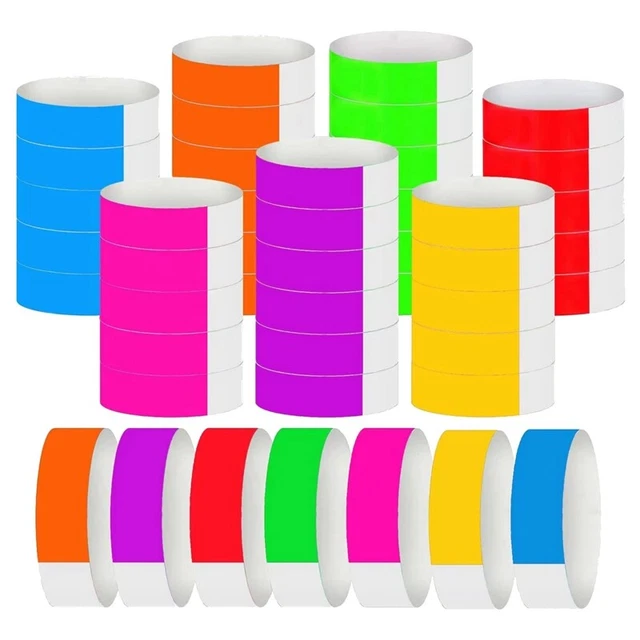 Braccialetto attività 700 pezzi braccialetto 7 colori resistente sveglia regolabile Y5A3