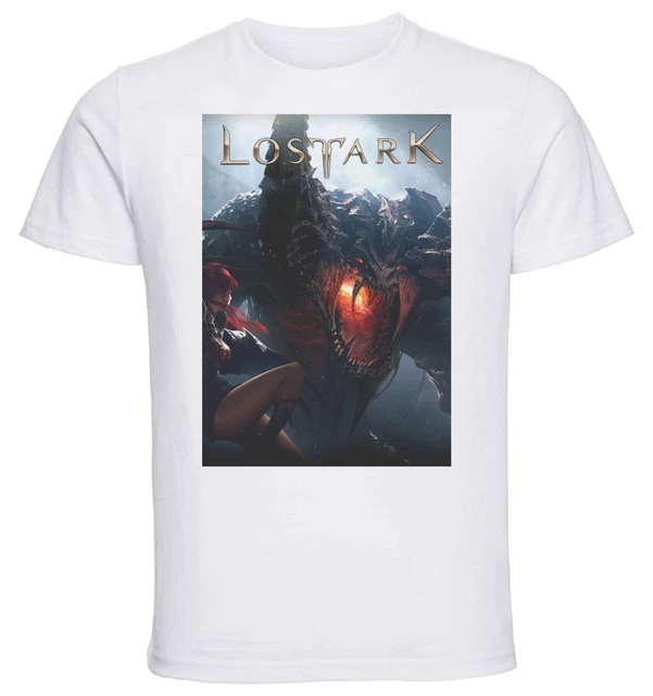 T-Shirt White - Maglia Bianca - Game Cover - Lost Ark V4