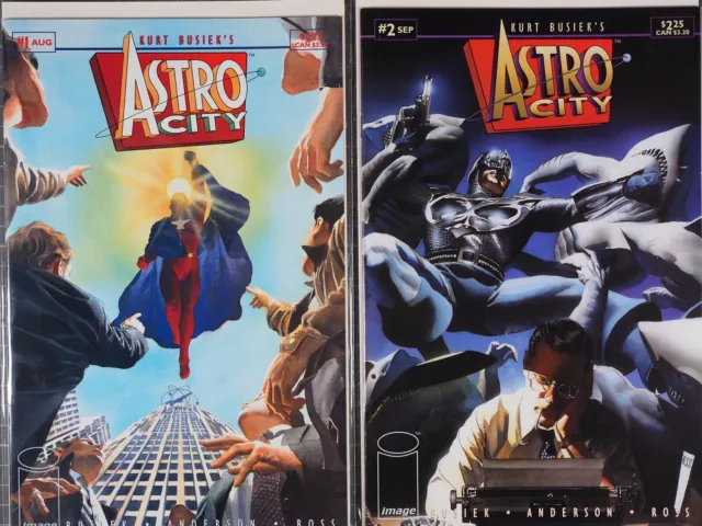 Immagine fumetti statunitensi ""Kurt Busick's Astro City Serie n. 1-6 compl. & n. 1/2 3