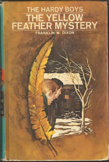 Hardy Boys #33 The Yellow Feather Mystery, PC, b&w mp EP's, revised text, 1973