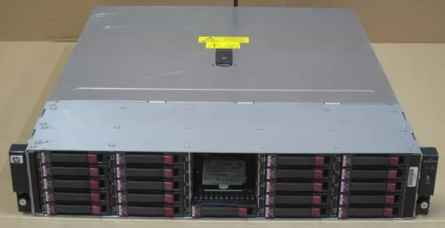 HP StorageWorks D2700 AJ941A 21x 900 GB alloggiamento disco rigido doppio controller SAS