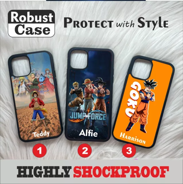Personalised Kids phone case Shockproof Phone Cover Birthday Gift Present #Cas13