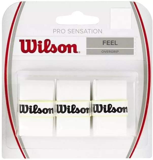 Wilson PRO Overgrip Sensation, Impugnatura per Racchetta da Tennis Unisex-Adulto