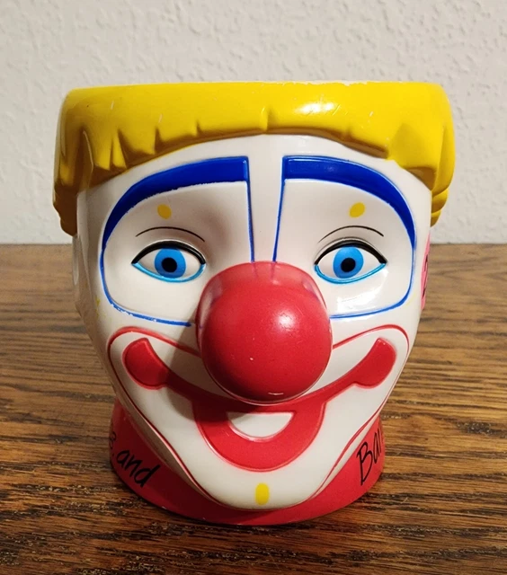 VINTAGE RINGLING BROS and Barnum & Bailey Circus Souvenir Plastic Clown