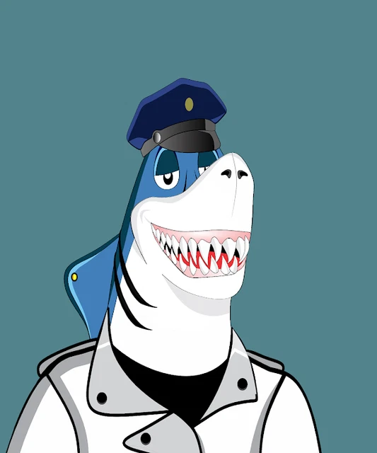 Laughing Shark # 1073 - Limited Edition,  Only 1,111 available! RARE!