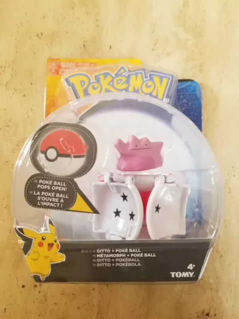 Pokemon Throw n Pop Ditto Poke Ball NEW Tomy