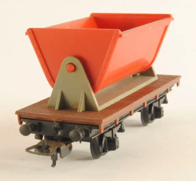 Lima Tank Wagon Gravier Marchandises Benne Rouge Pivot 2 Axes H0 1:87