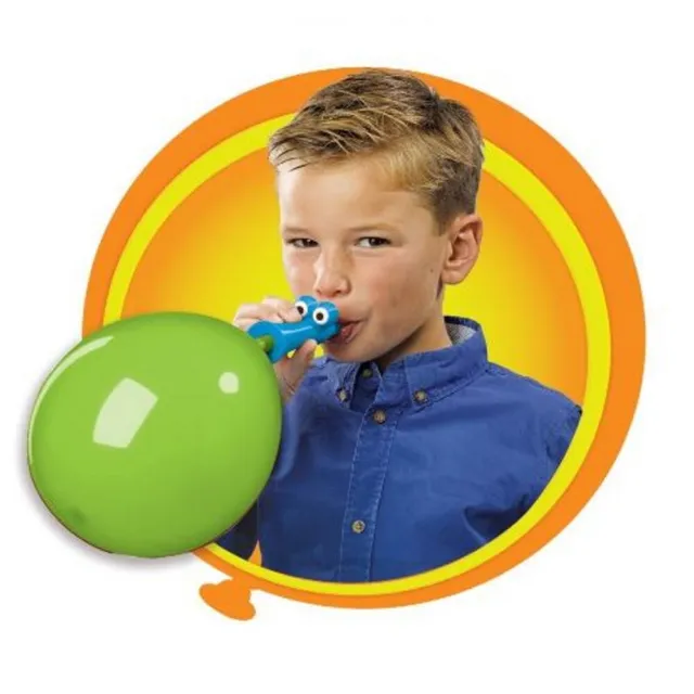 Goliath Bob palloncino tascabile verde | palloncini compleanno bambini con ausilio per gonfiaggio 2