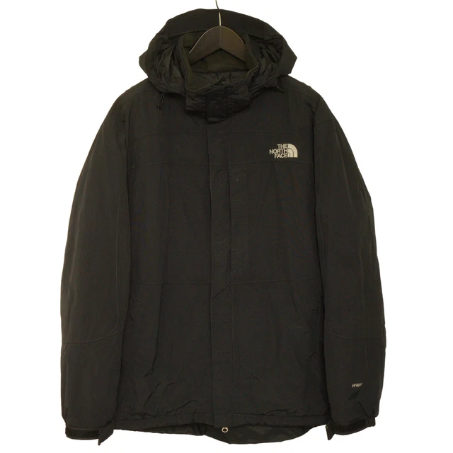 Men The North Face Parka Jacket HyVent Breathable Black Size XL VAR598