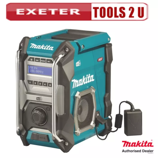 Makita MR003GZ 12V/18V/40V CXT LXT XGT DAB+ FM Digital Job Site Radio