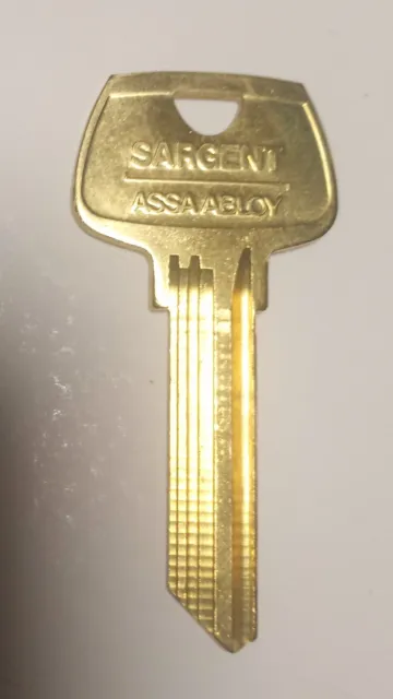 Sargent Assa Abloy HA Keyway 6 pin key blank