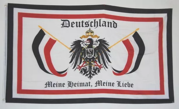 FLAGGE FAHNE 90 x 150cm SWR "Deutschland - Meine Heimat, Meine Liebe"   1611